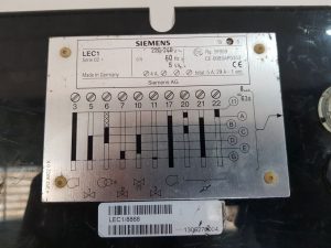 SIEMENS LEC1/8868 CONTROLLER