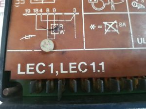 SIEMENS LEC1/8868 CONTROLLER