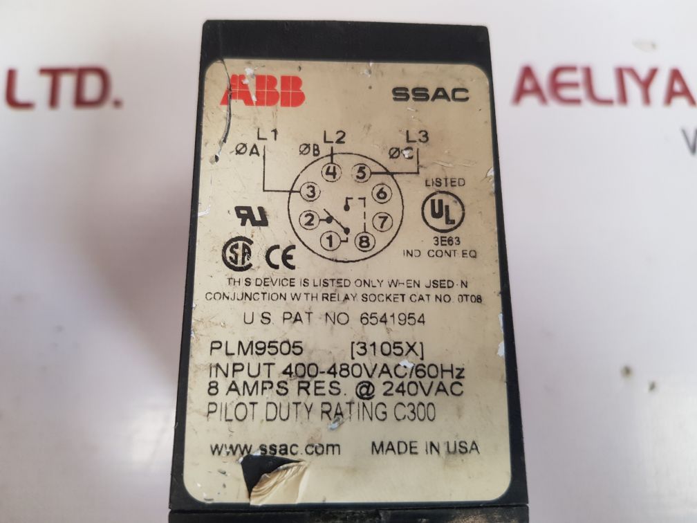 ABB SSAC LIQUID LEVEL CONTROL PLM9505