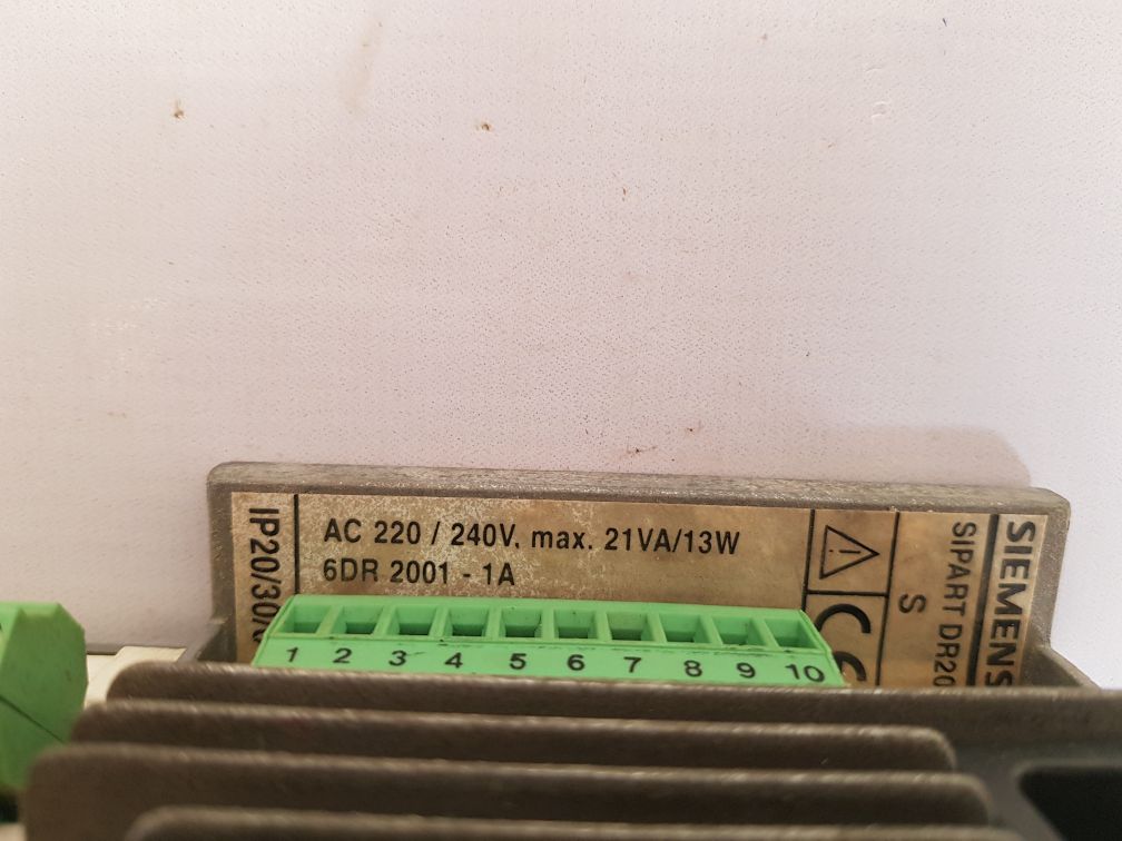 SIEMENS SIPART DR20 C 73451-A3000-C10 POWER SUPPLY CONTROL
