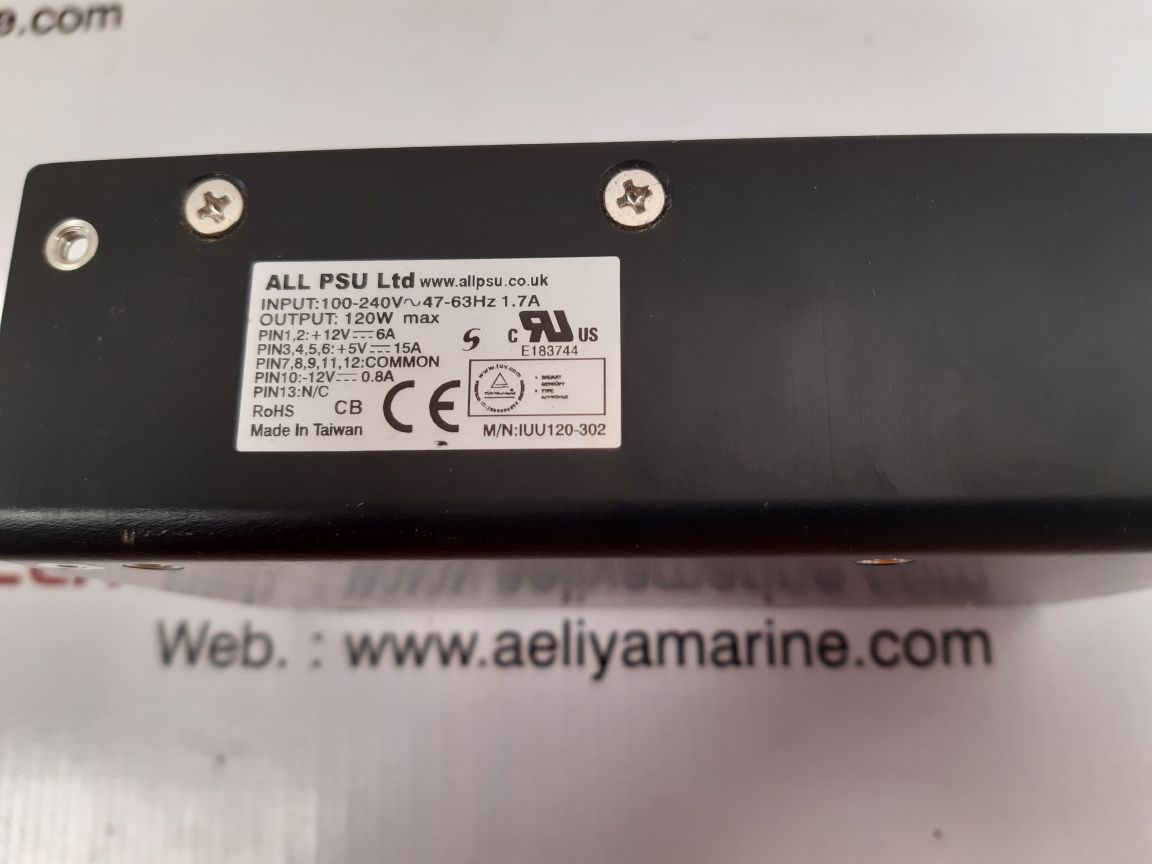 POWER SUPPLY ALL PSU IUU120-302