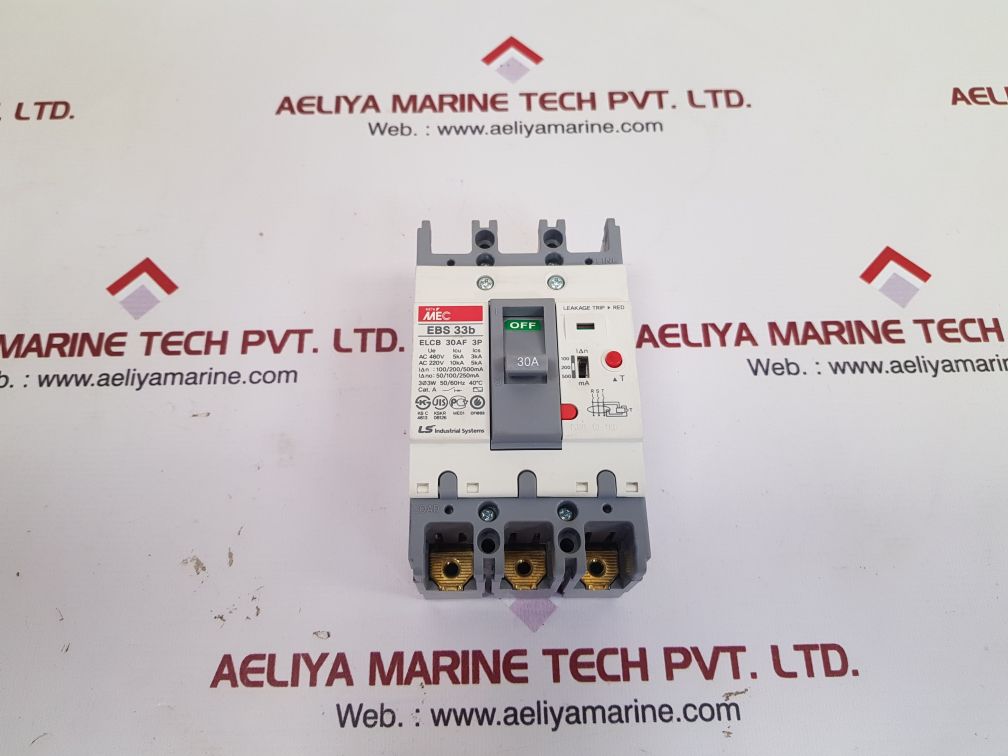 LS META MEC EBS 33B CIRCUIT BREAKER 7961 1321 052