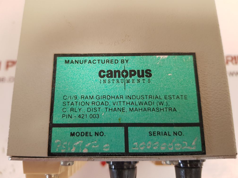 CANOPUS PS 1515-0 REGULATED POWER SUPPLY