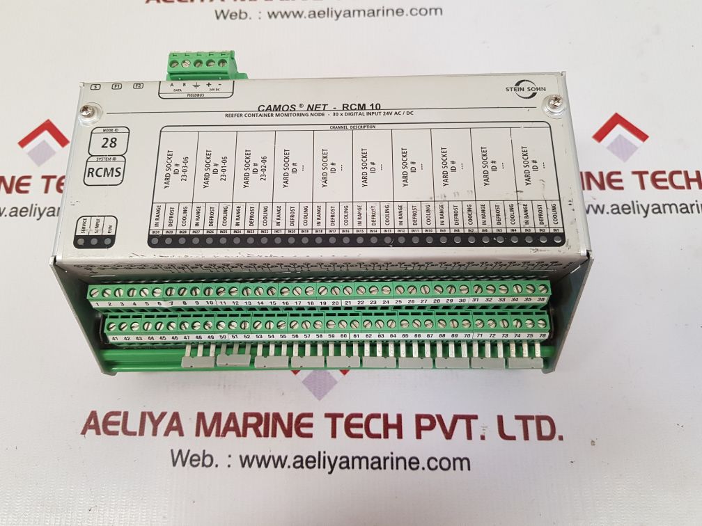 STEIN SOHN CAMOS NET- RCM 10 REEFER CONTAINER MONITORING B101002A 000000128