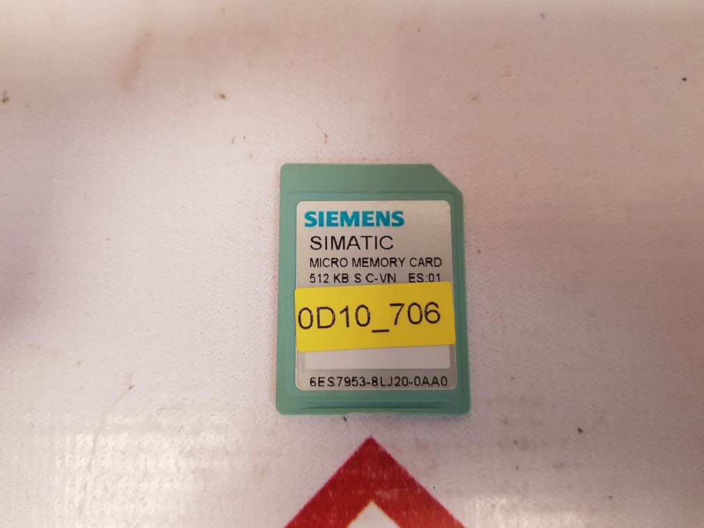 SIEMENS SIMATIC 6ES7953-8LJ20-0AA0 MICRO MEMORY CARD EH0705019EH0707QA