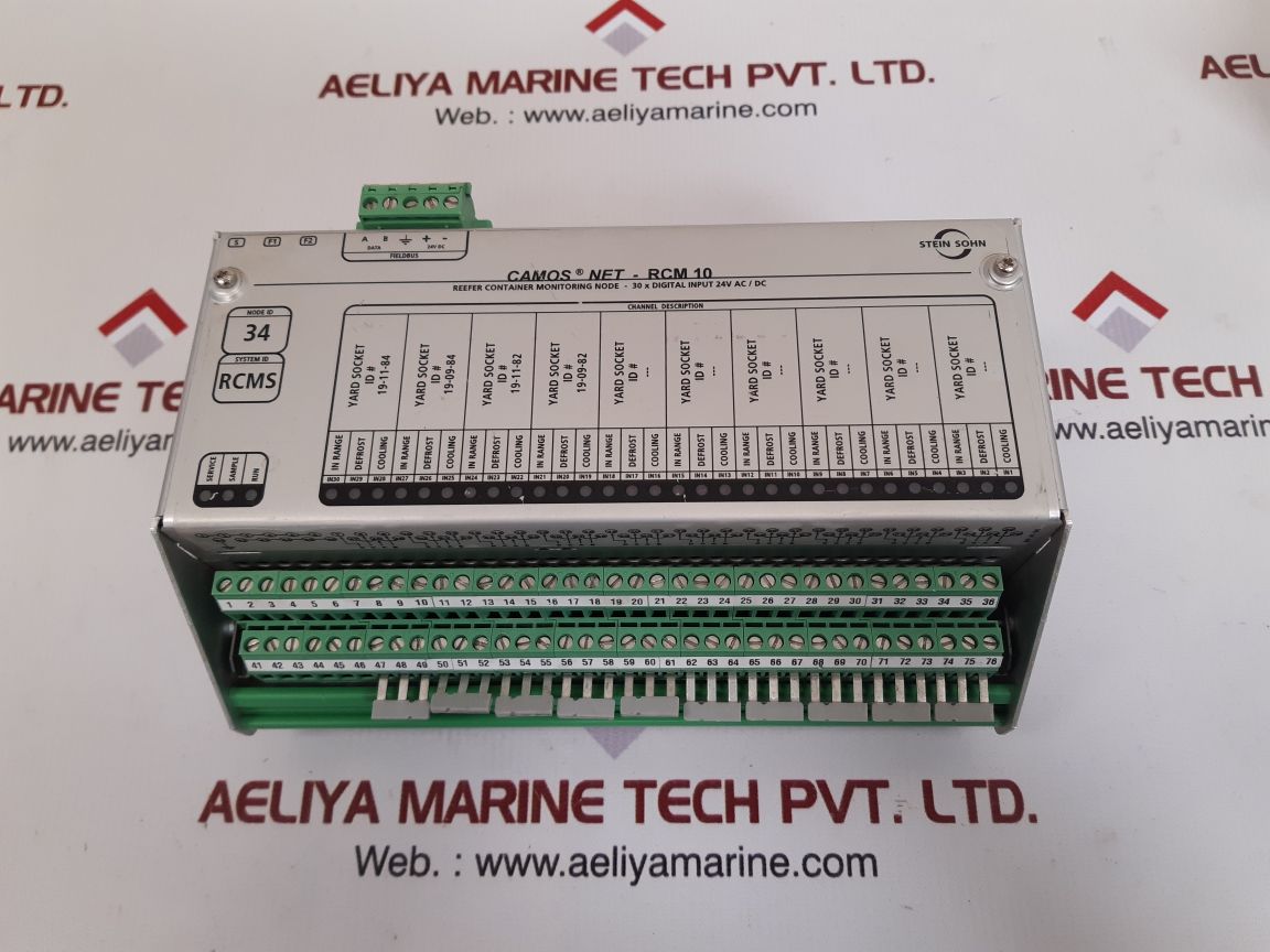 STEIN SOHN CAMOS NET- RCM 10 REEFER CONTAINER MONITORING B101002A 000000134