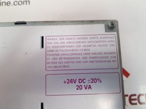 LAUER PCS 900 OPERATOR PANEL