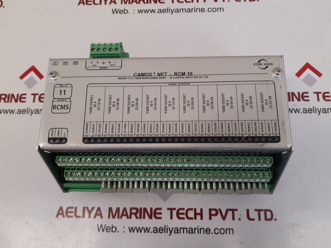 STEIN SOHN CAMOS NET-RCM 10 REEFER CONTAINER MONITORING B101002A 000000111