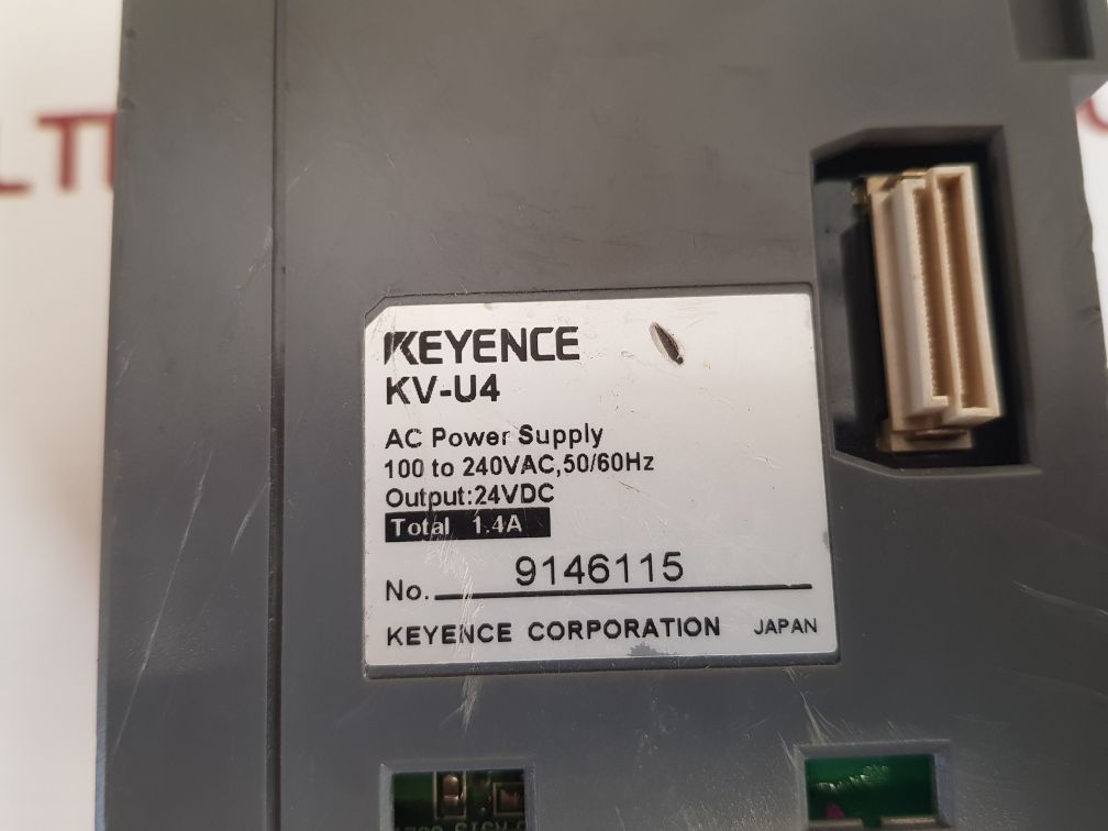 KEYENCE KV-U4 AC POWER SUPPLY
