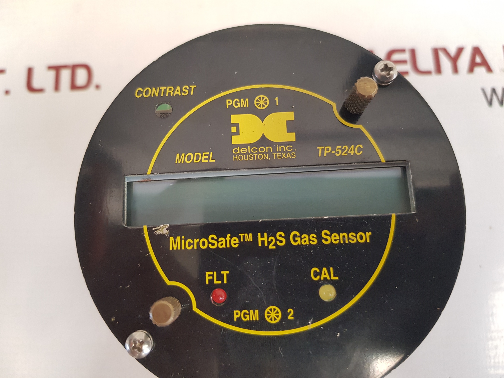 DETCON TP-524C MICROSAFE H2S GAS SENSOR