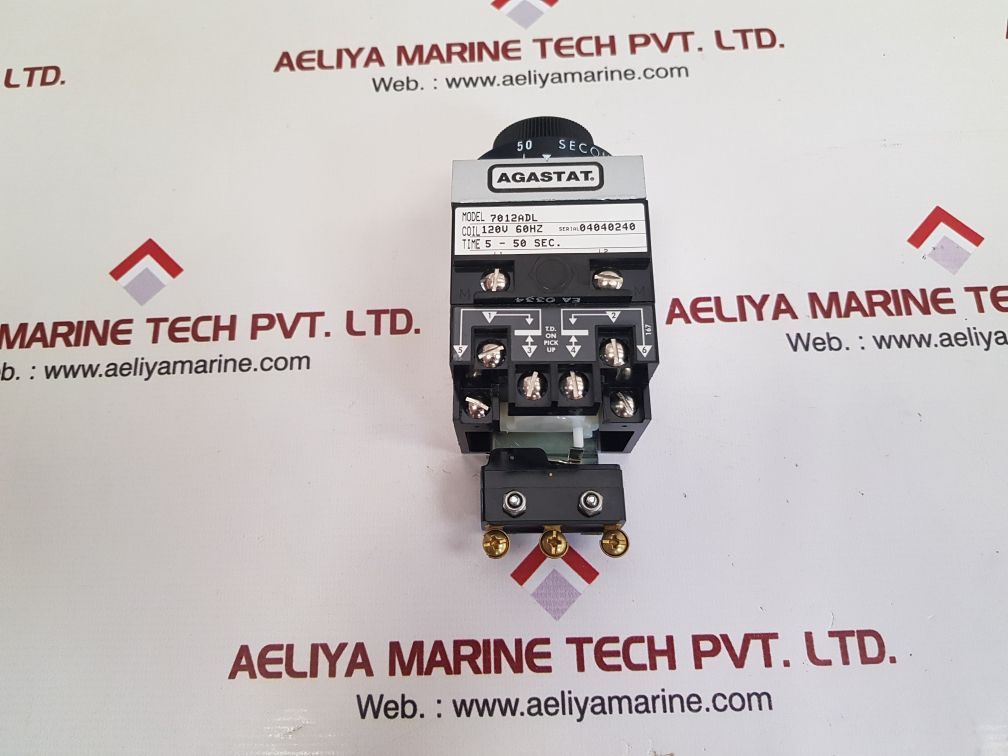 AGASTAT 7012ADL TIMING RELAY COIL 120V 60HZ