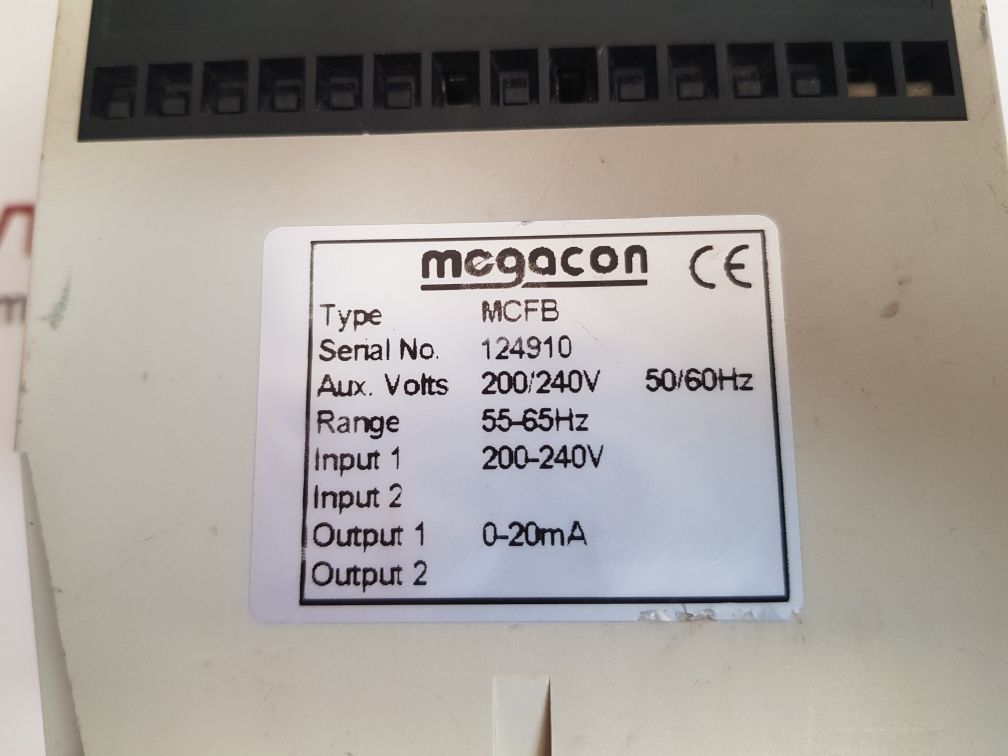 MEGACON MCFB FREQUENCY TRANSDUCER