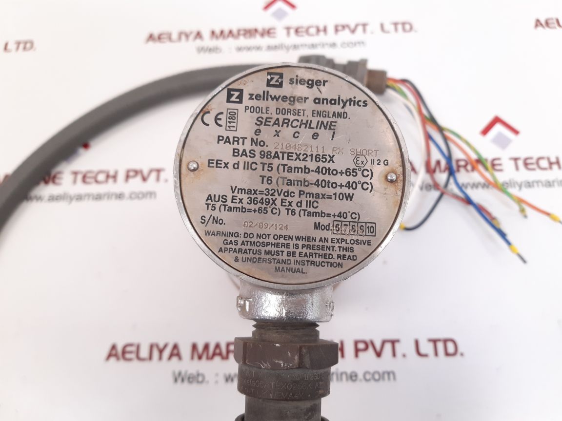 Z SIEGER 2104B2111 RX SHORT FLAMMEBLE GAS DETECTOR