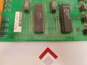 ELECTRO-FLOW CONTROLS M121A PCB CARD REV 1.2
