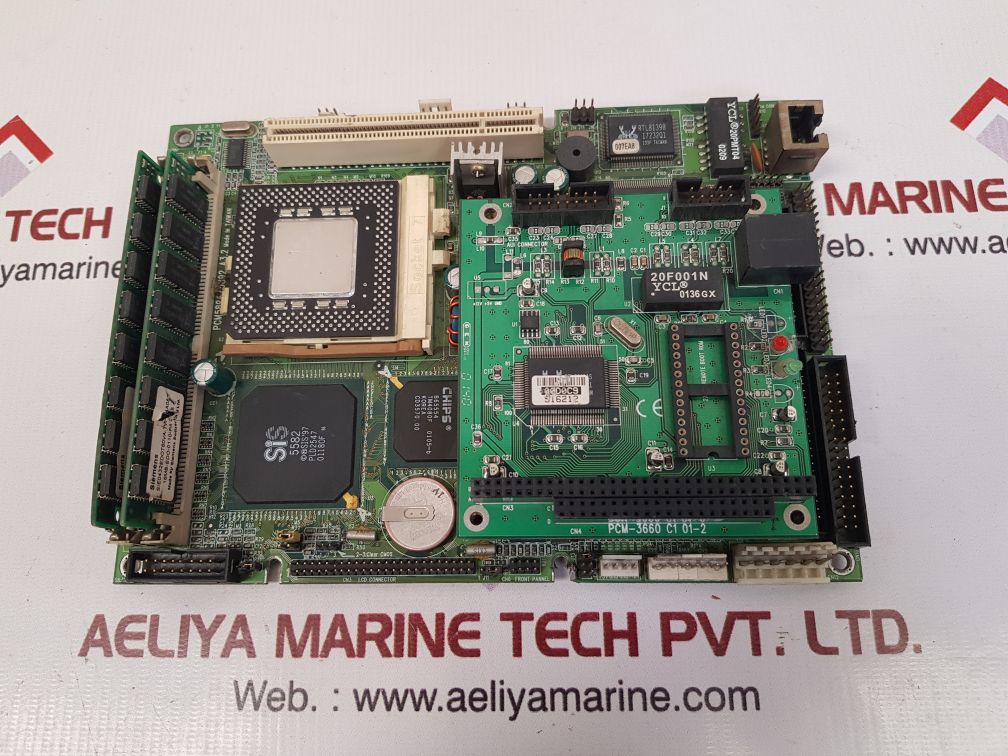 SIEMENS PCM-3660 C1 01-2 PCB CARD REV.C