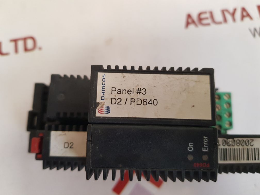 DAMCOS PD640 ANALOG INPUT MODULE