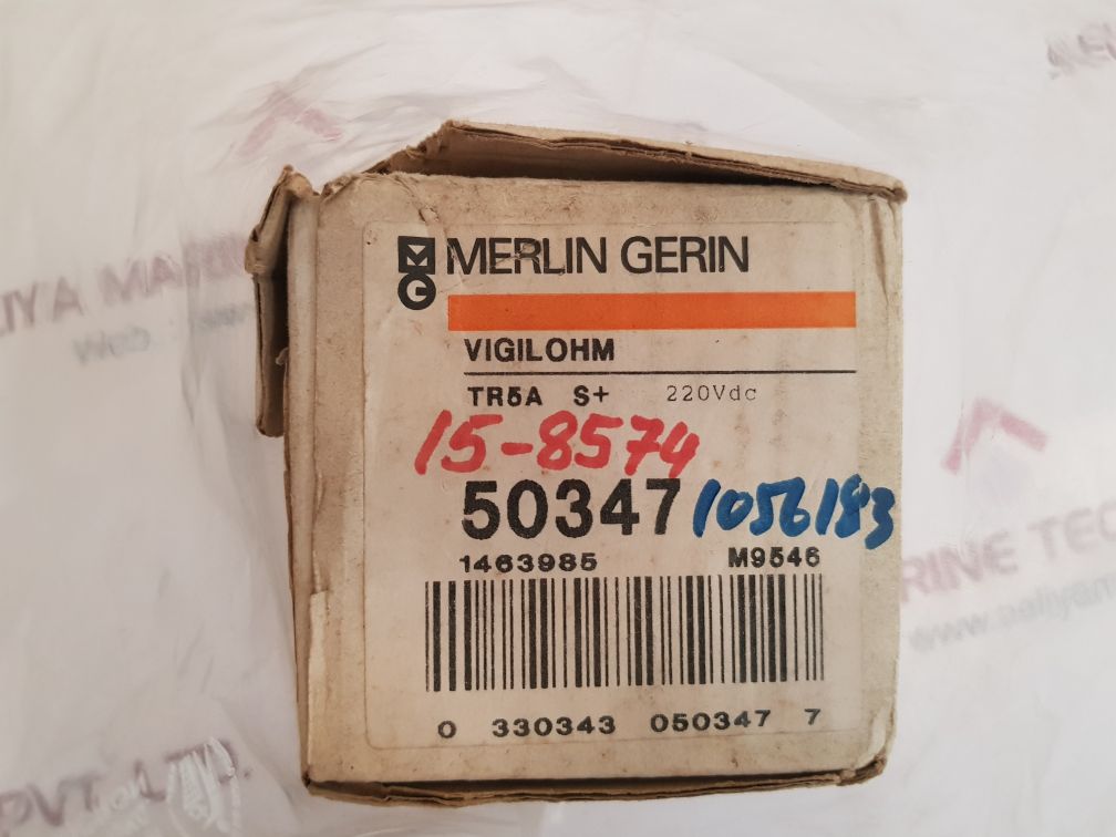 MERLIN GERIN VIGILOHM TR5A INSULATION MONITORING DEVICE