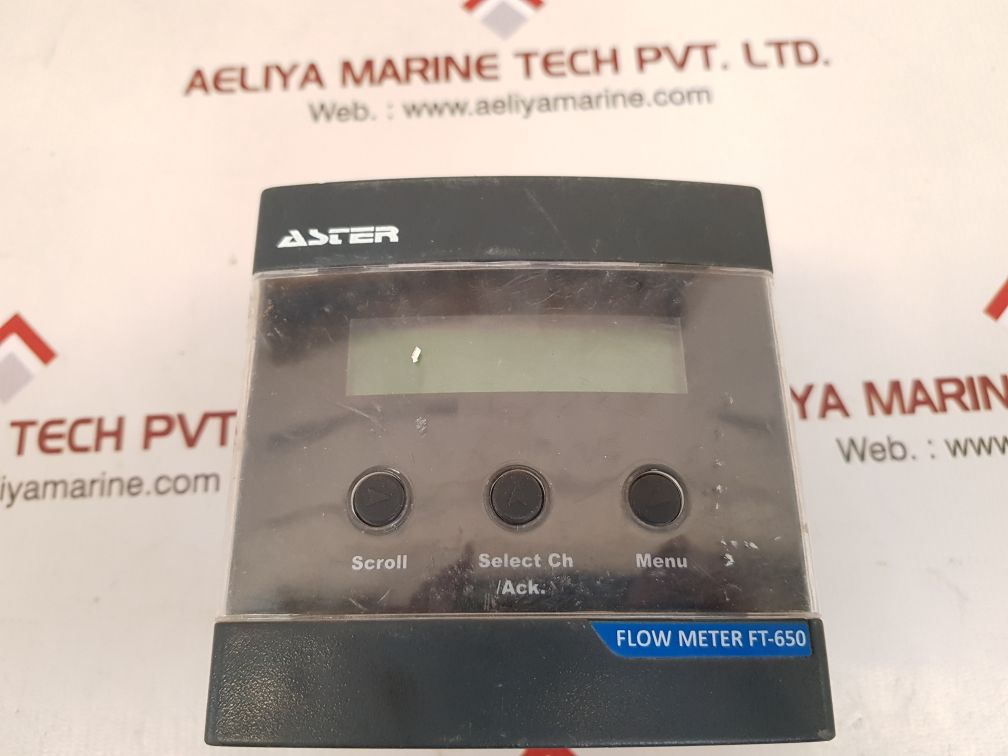 ASTER FT-650 DIGITAL FLOW METER