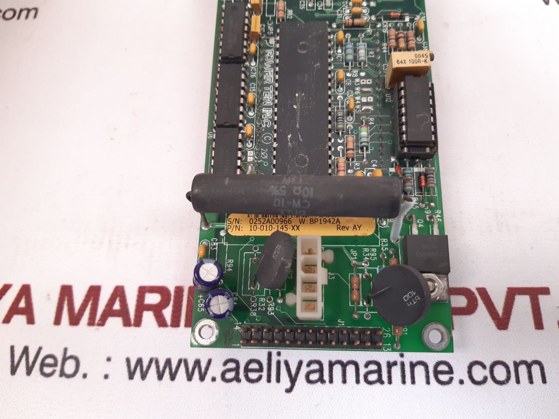 POWER TEN 10-010-145-XX CIRCUIT BOARD REV AY