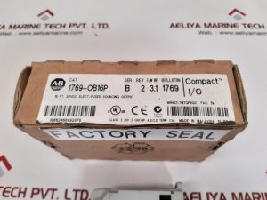 ALLEN-BRADLEY 1769-OB16 COMPACT I/O MODULE 1769-OB16P