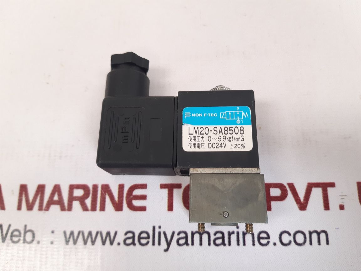 NOK F-TEC SOLENOID VALVE LM20-SA8508