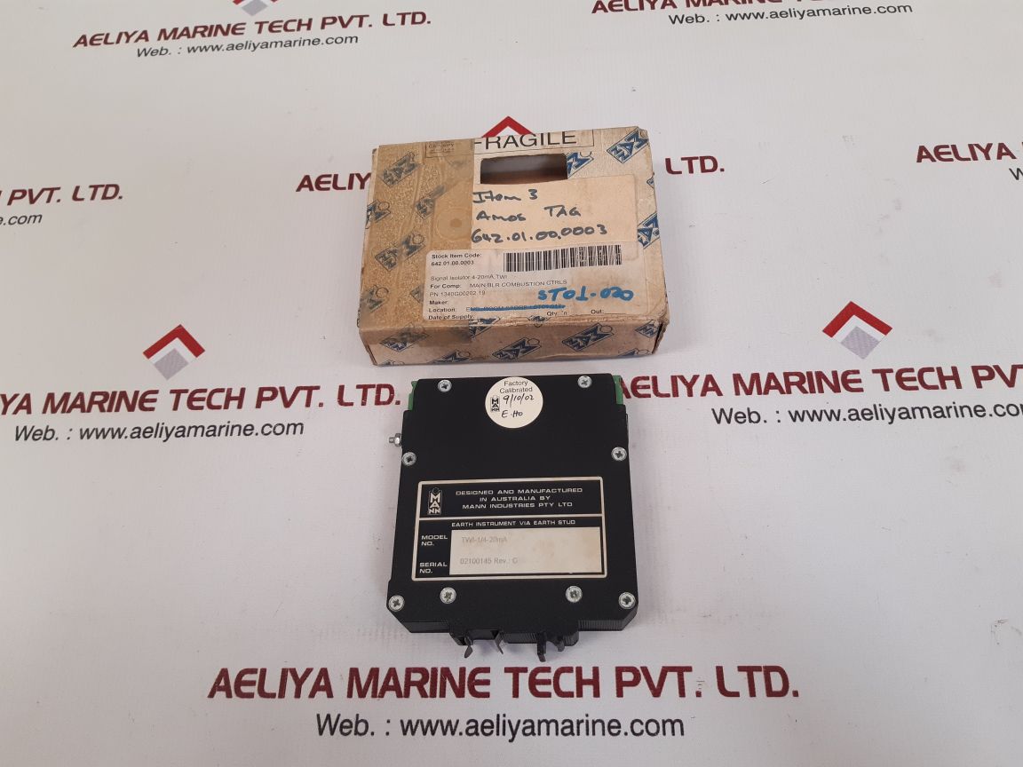 MANN INDUSTRIES TWI-1/4-20 MA ISOLATOR