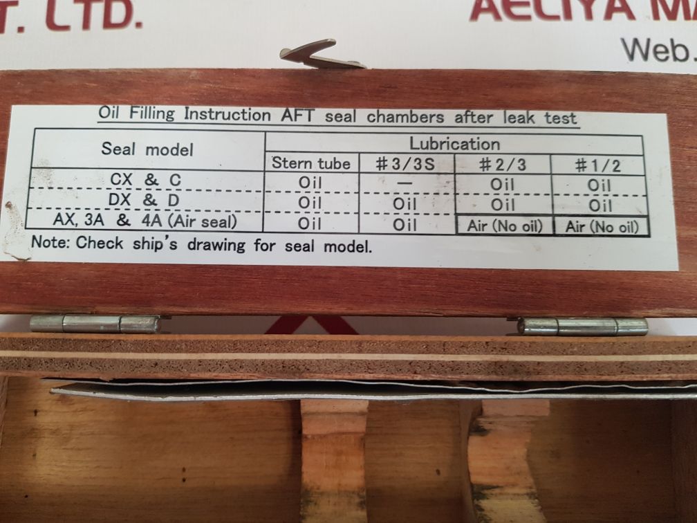 KOBELCO EAGLE MARINE WEAR DOWN GAUGE