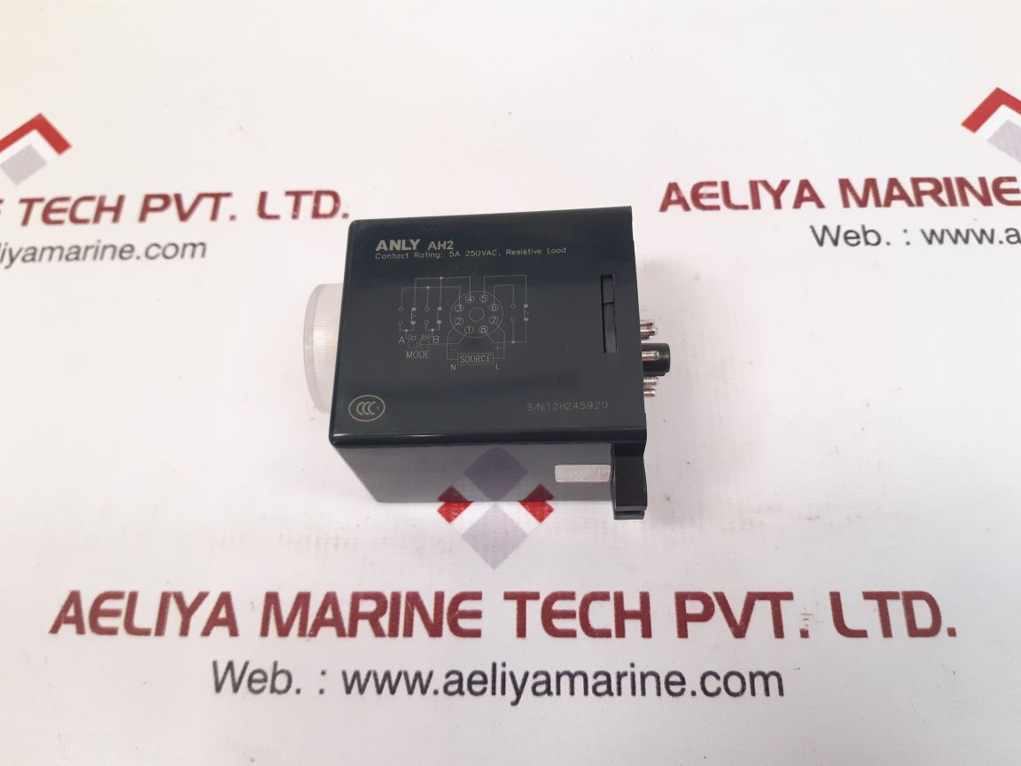 ANLY AH2-NC TIME RELAY 220 VAC