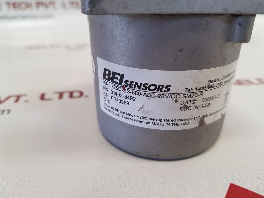 BEI SENSORS 01002-8492