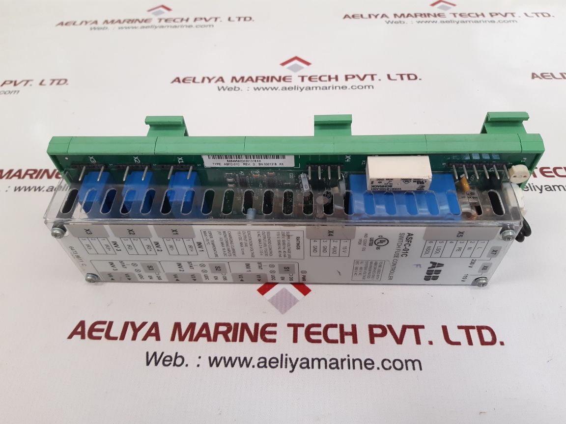 ABB ASFC-01C SWITCH FUSE CONTROLLER