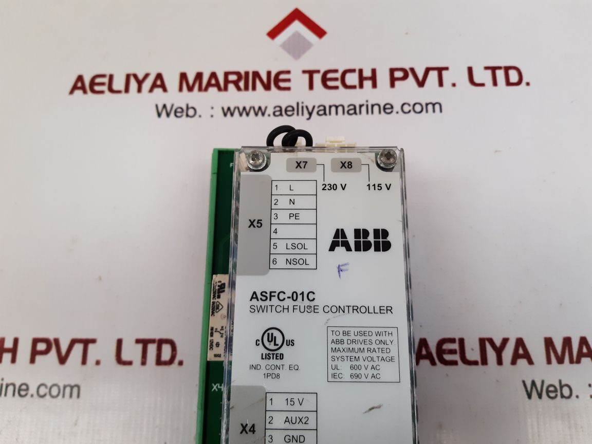 ABB ASFC-01C SWITCH FUSE CONTROLLER