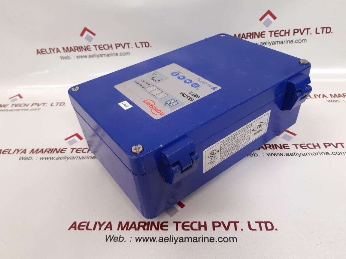 GESTRA ORT 6 FLOWSERVE OIL/ TURBIDITY DETECTOR OR 52-5 OR 52-6