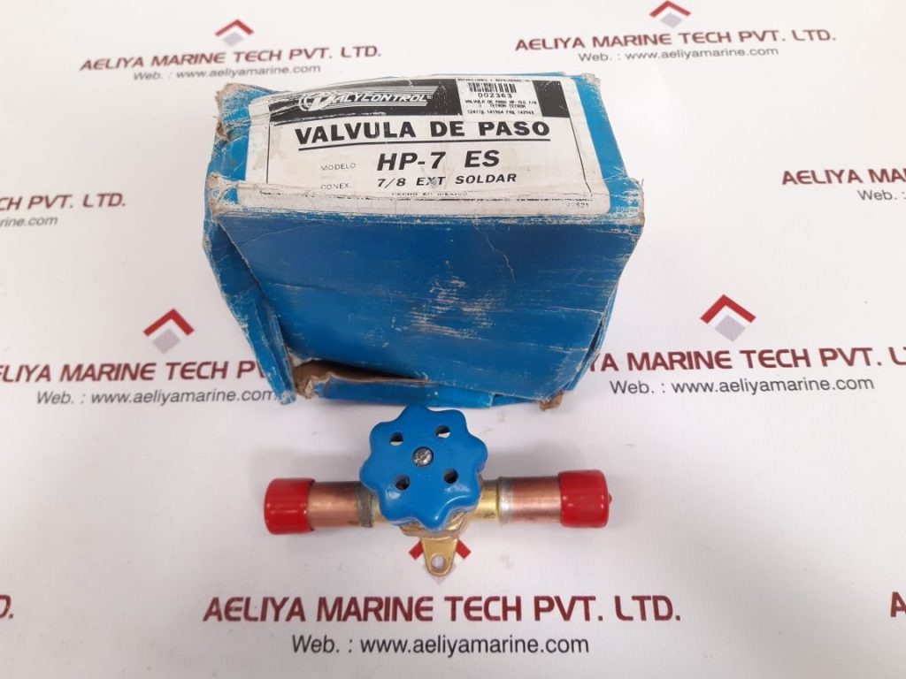 VALY HP-7 ES VALVE