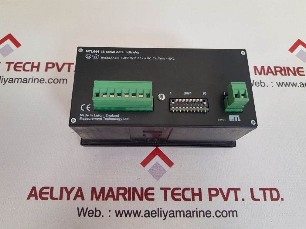 MEASUREMENT TECHNOLOGY MTL644 IS SERIAL DATA INDICATOR