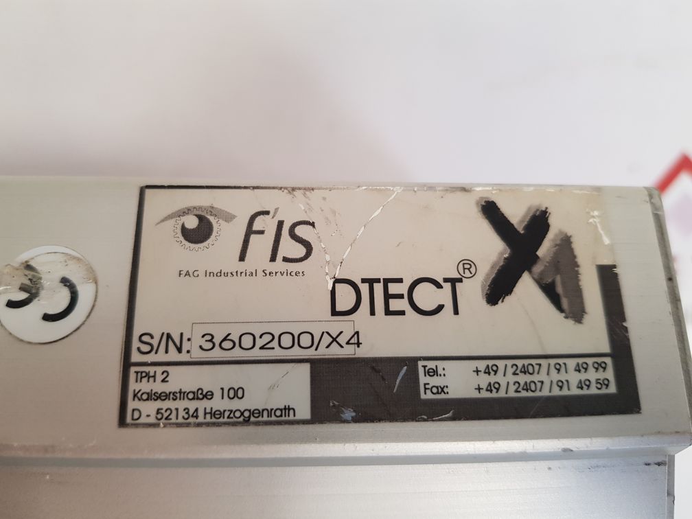 FAG DTECT X1 MACHINE MONITORING SYSTEM