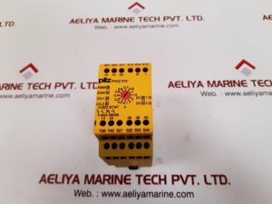 PILZ PNOZ XV2 SAFETY RELAY 3/24VDC 2N/O 2N/OT