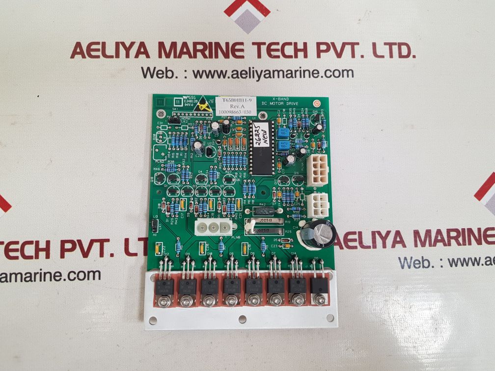 T65801811-9 X-BAND DC MOTOR DRIVE PCB CARD