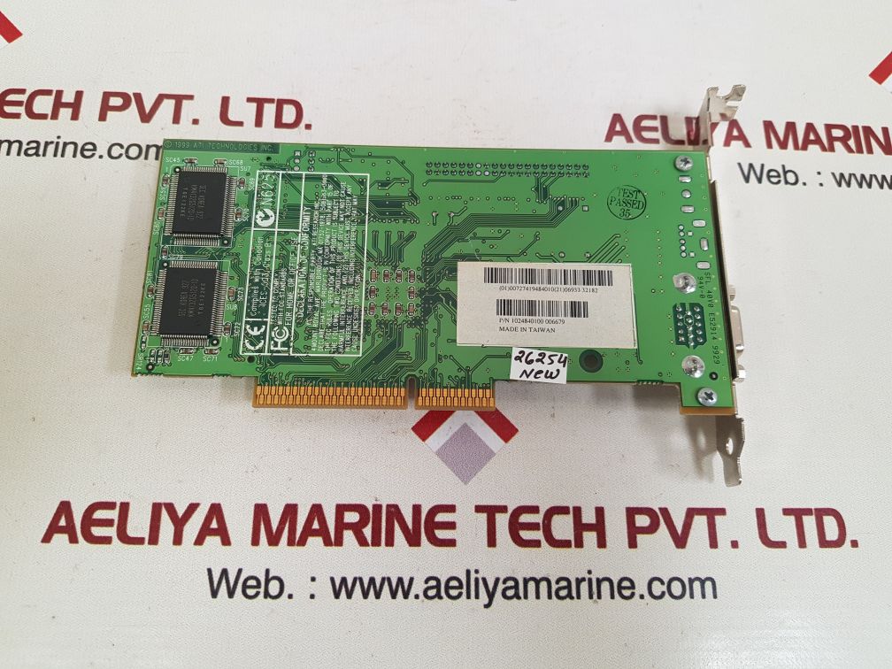 ATI TECHNOLOGIES PN 109-48400-00 VIDEO CARD