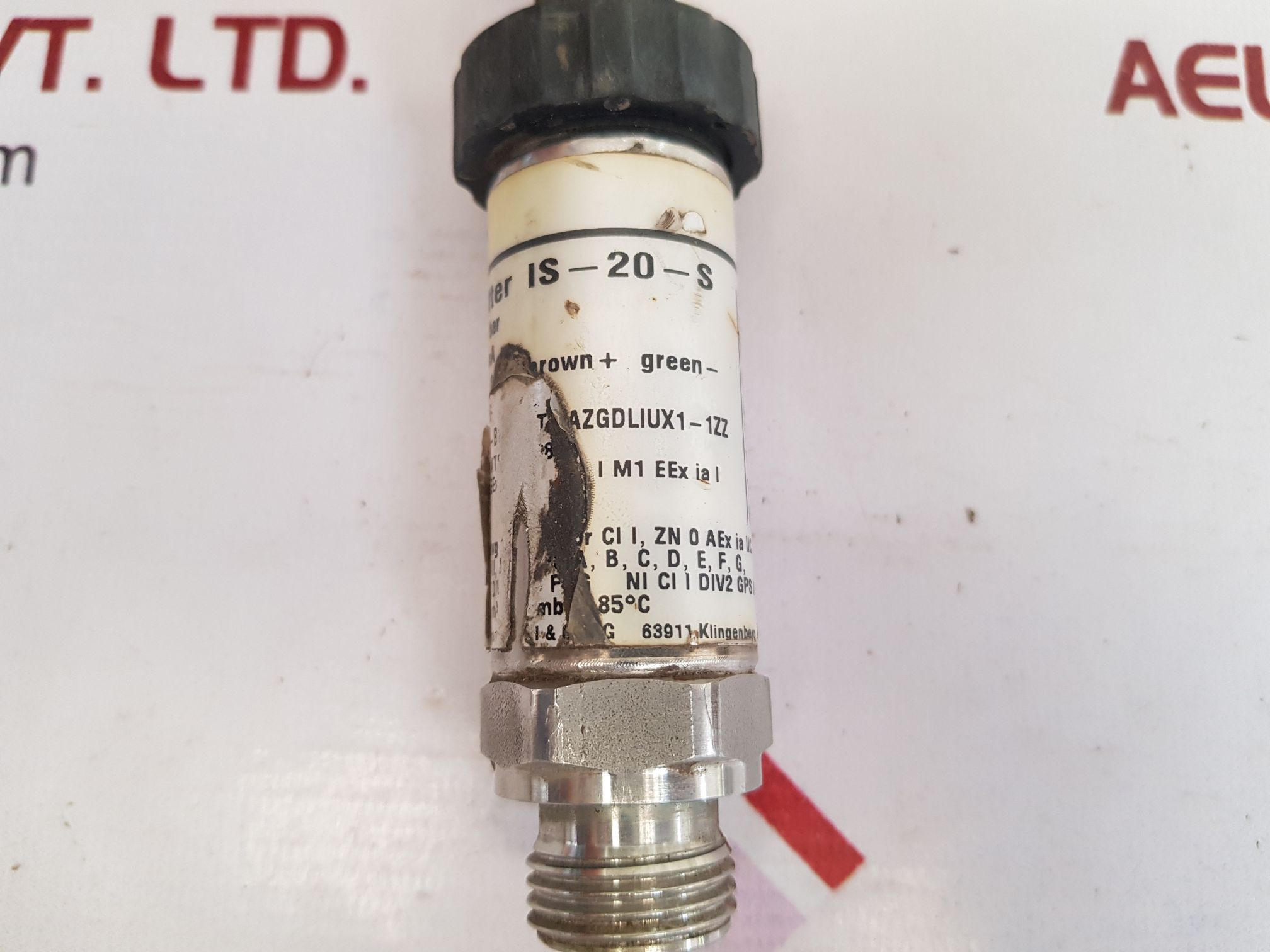 WIKA 12480976 PRESSURE TRANSMITTER IS - 20 - S