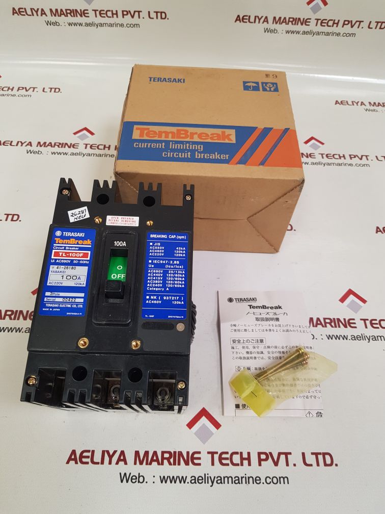 TERASAKI TL-100F CIRCUIT BREAKER 100A