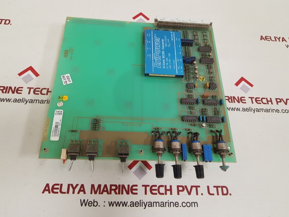 ABB DSXS 001 57170001-A SIMULATOR MODULE 2668 402-90/2