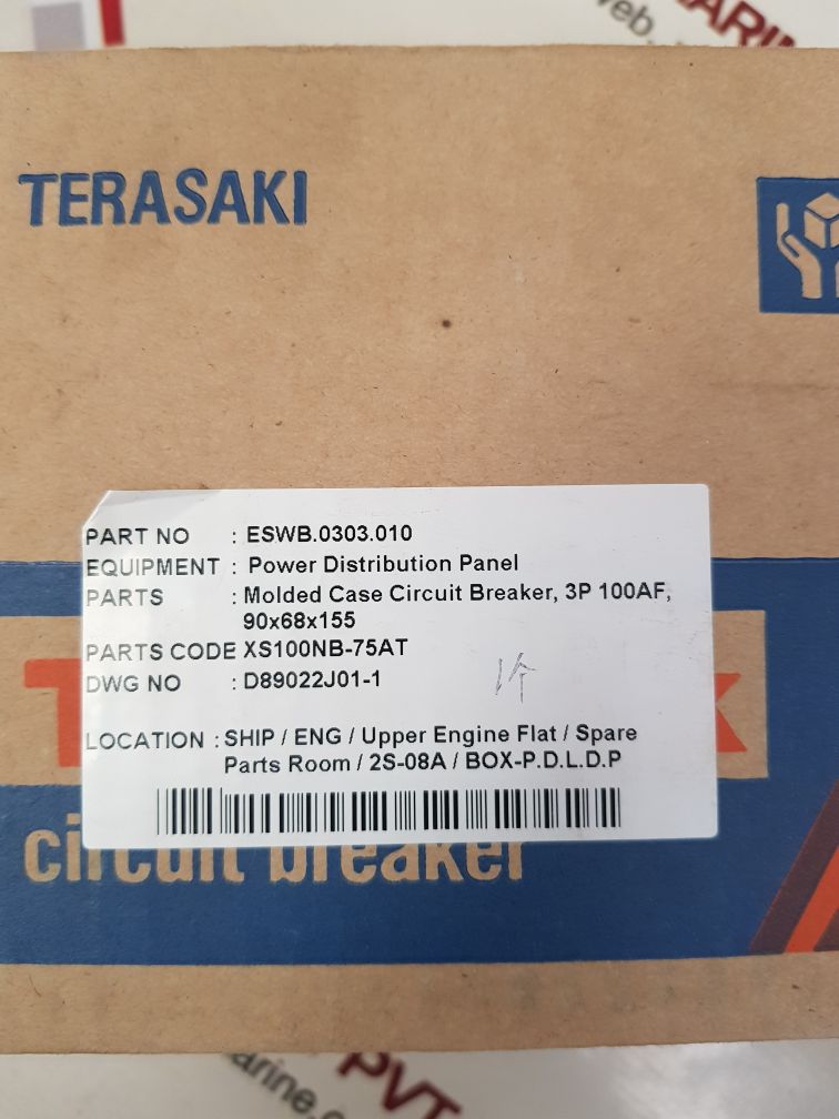 TERASAKI XS100NB CIRCUIT BREAKER