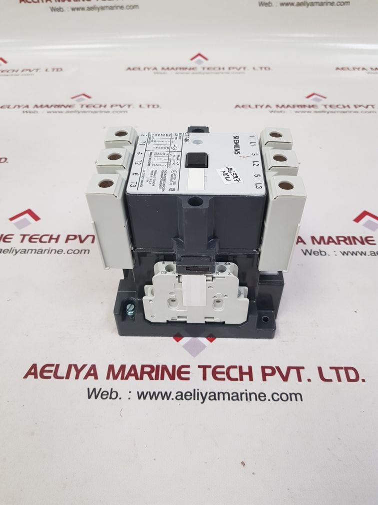 SIEMENS 3TF46 22-0AN2 AUXILIARY CONTACTOR