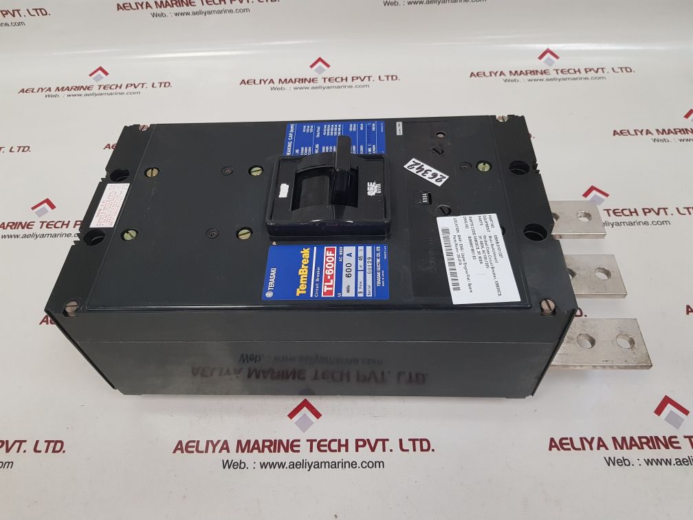 TERASAKI TL-600F 3 POLE CIRCUIT BREAKER 600A