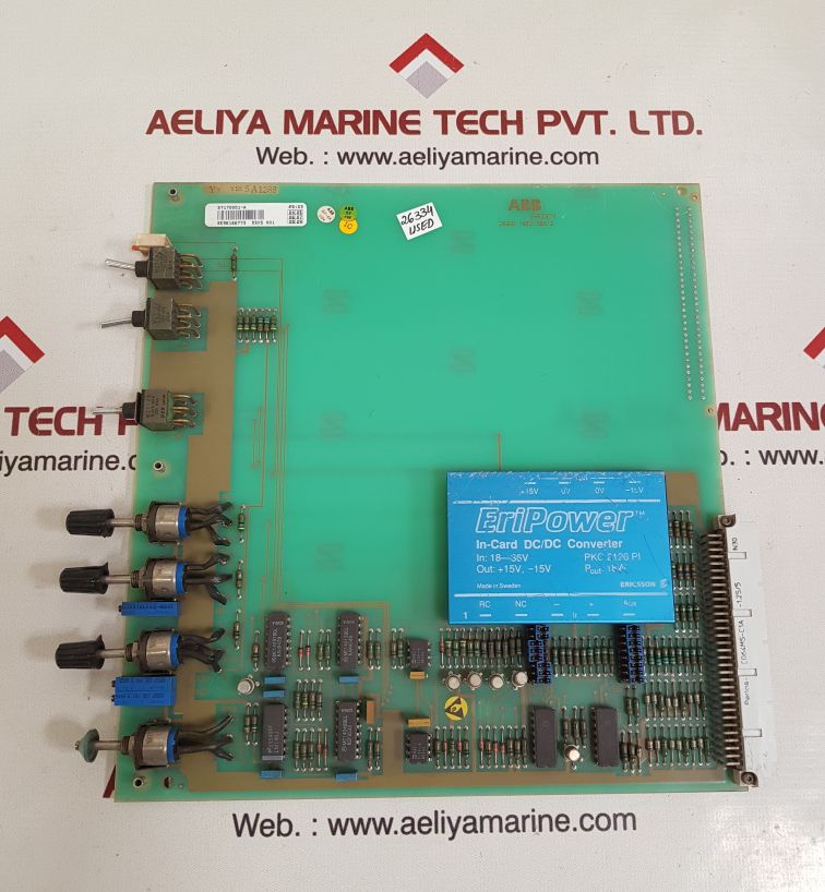 ABB DSXS 001 57170001-A SIMULATOR MODULE 2668 402-90/2