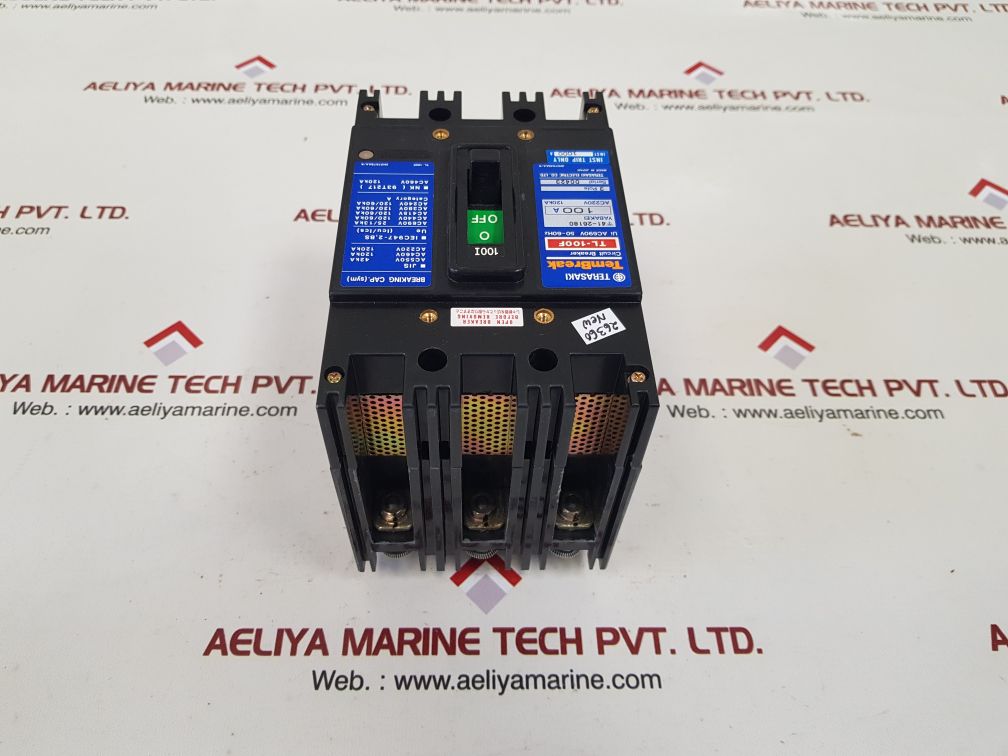 TERASAKI TL-100F CURRENT LIMITING CIRCUIT BREAKER