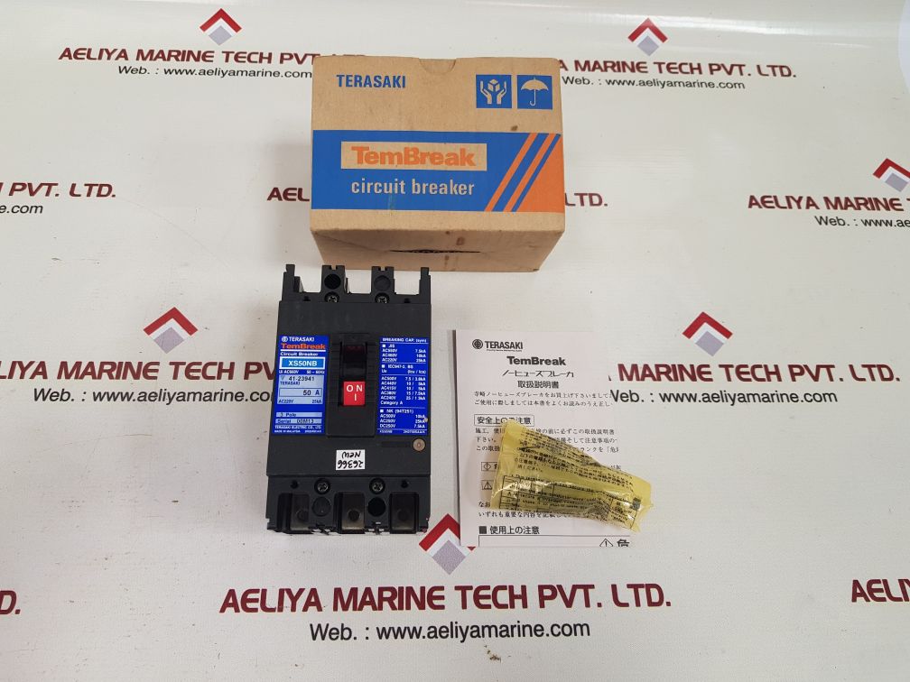 TERASAKI ELECTRIC XS50NB 3 POLE CIRCUIT BREAKER 50A