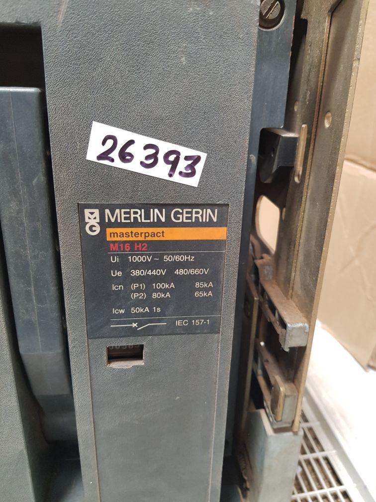 MERLIN GERIN M16 H2 MASTERPACT CIRCUIT BREAKER 685788