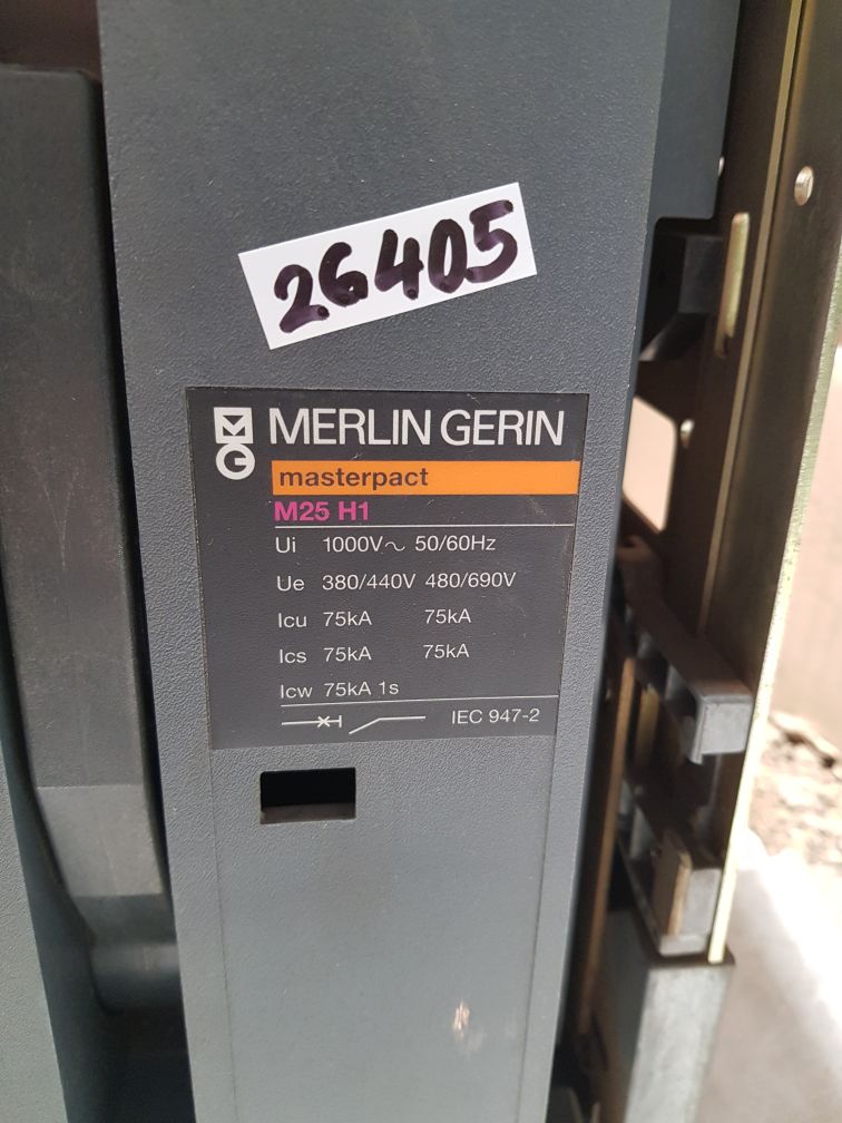 MERLIN GERIN M25 H1 MASTERPACT CIRCUIT BREAKER