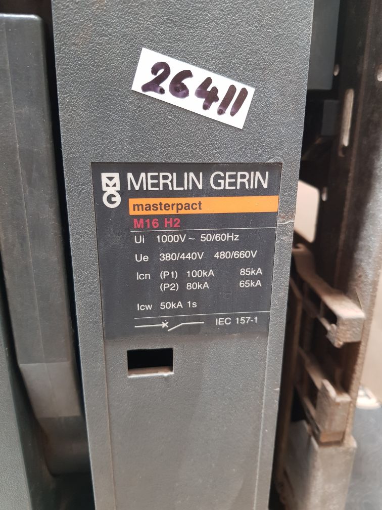 MERLIN GERIN M16 H2 MASTERPACT CIRCUIT BREAKER